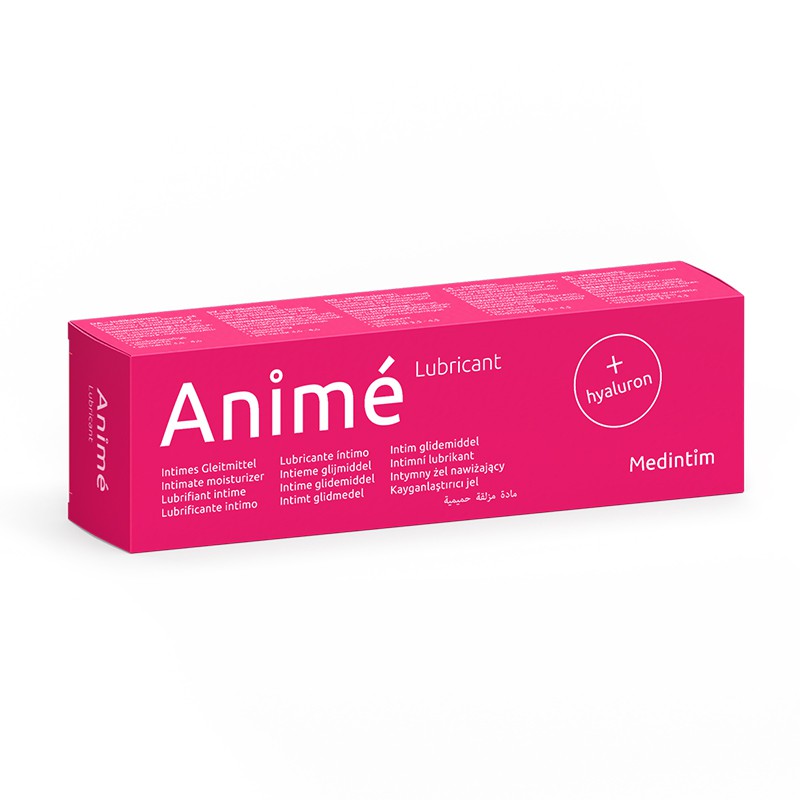 Packaging gel lubrifiant Animé de Medintim