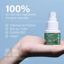 Gel relaxant anal - Décontractant aux huiles essentielles